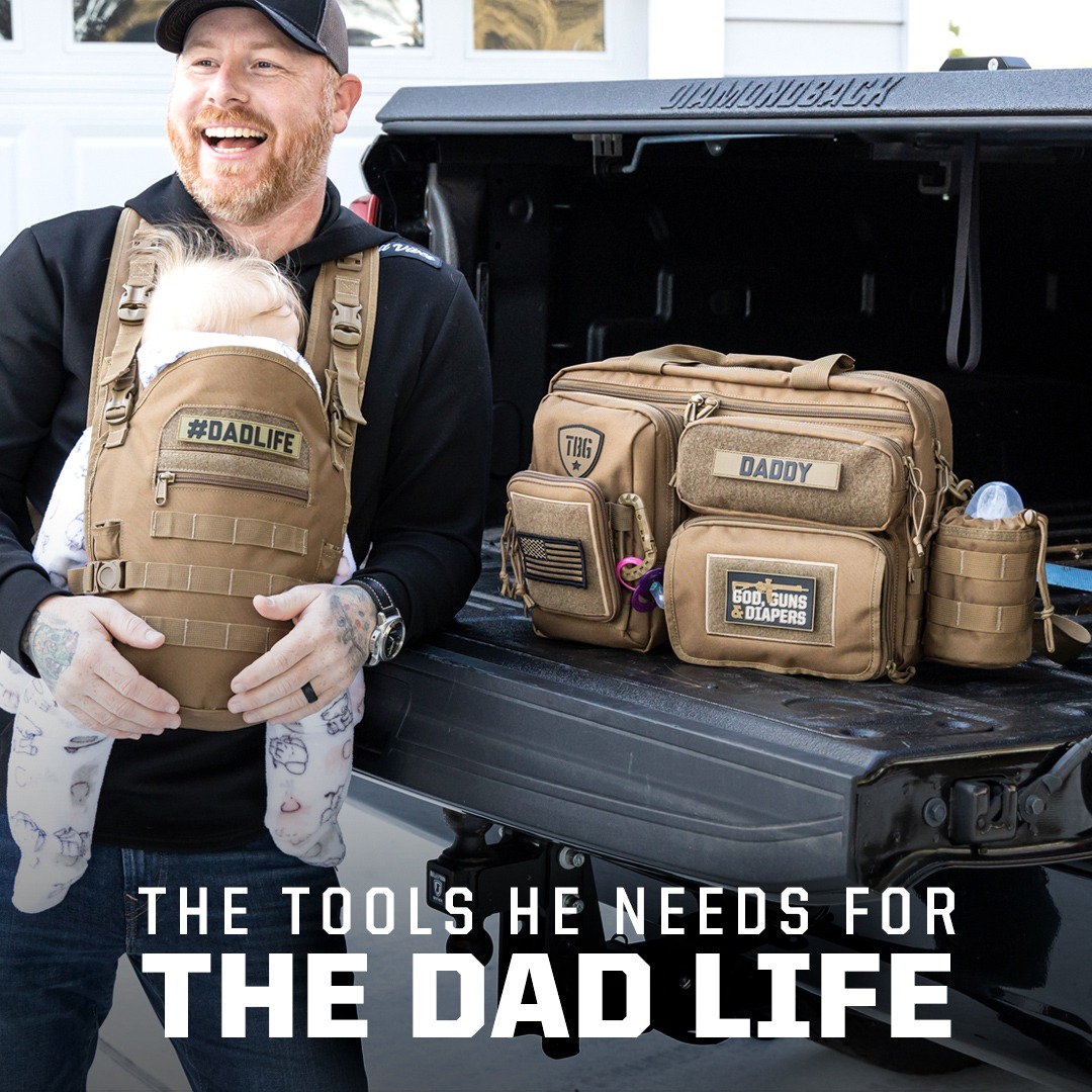 Tactical Baby Gear Facebook ad