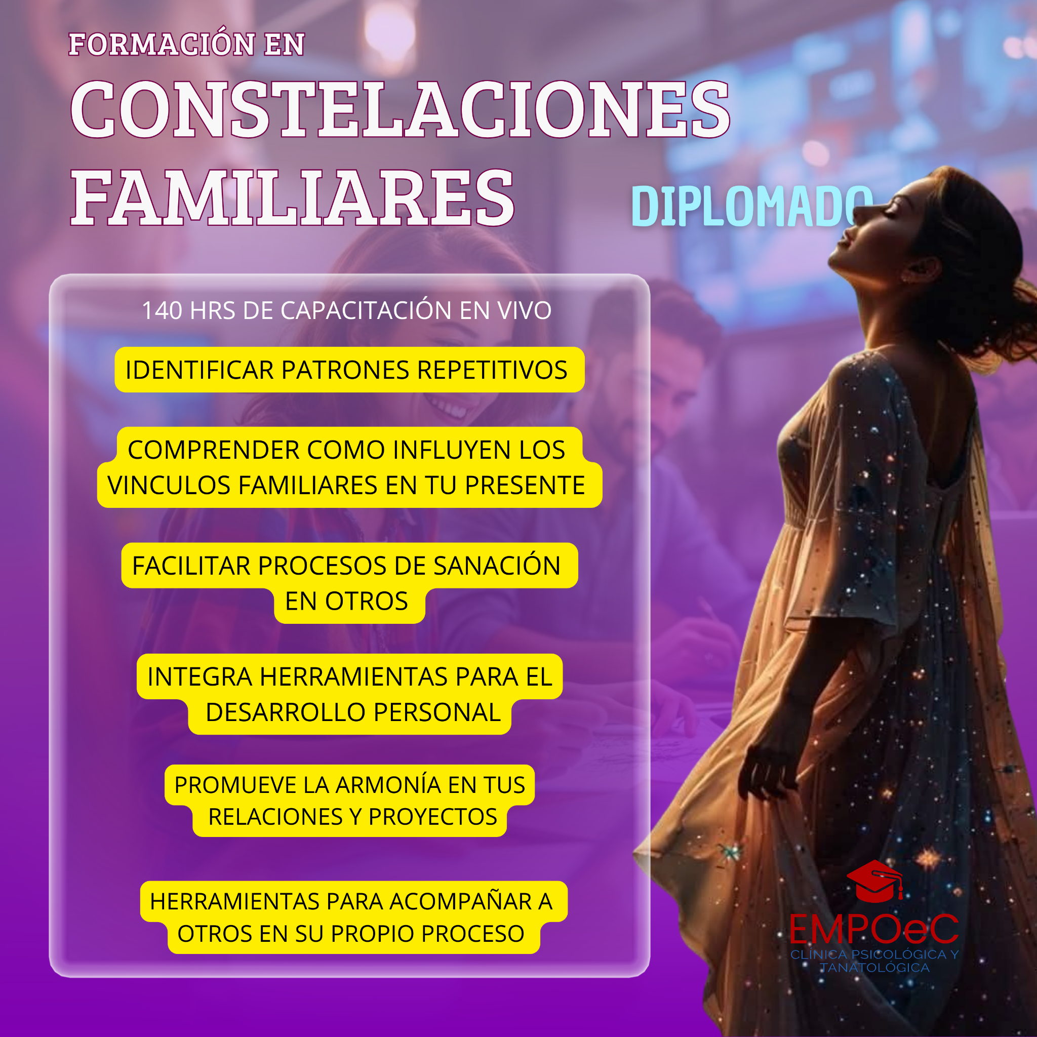 EMPO Clínica Psicológica y Tanatológica - Educación Continua Facebook ad