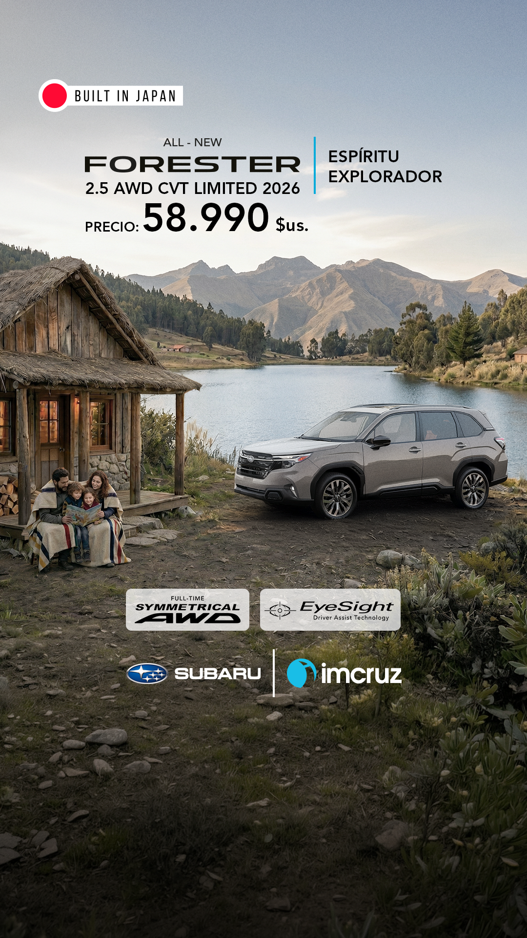 Subaru Bolivia Oficial Facebook ad