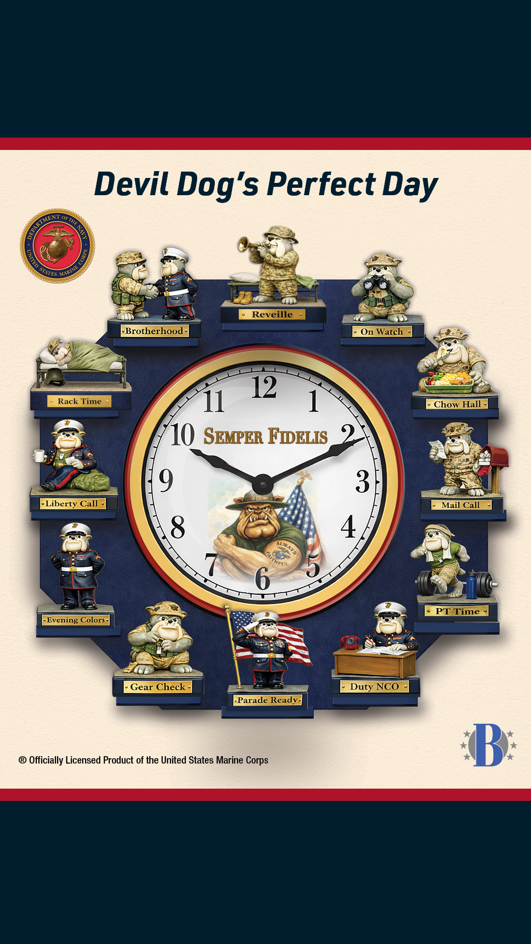 The Bradford Exchange Facebook ad