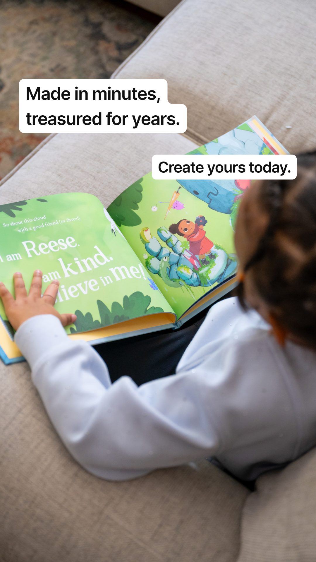 Wonderbly Facebook ad
