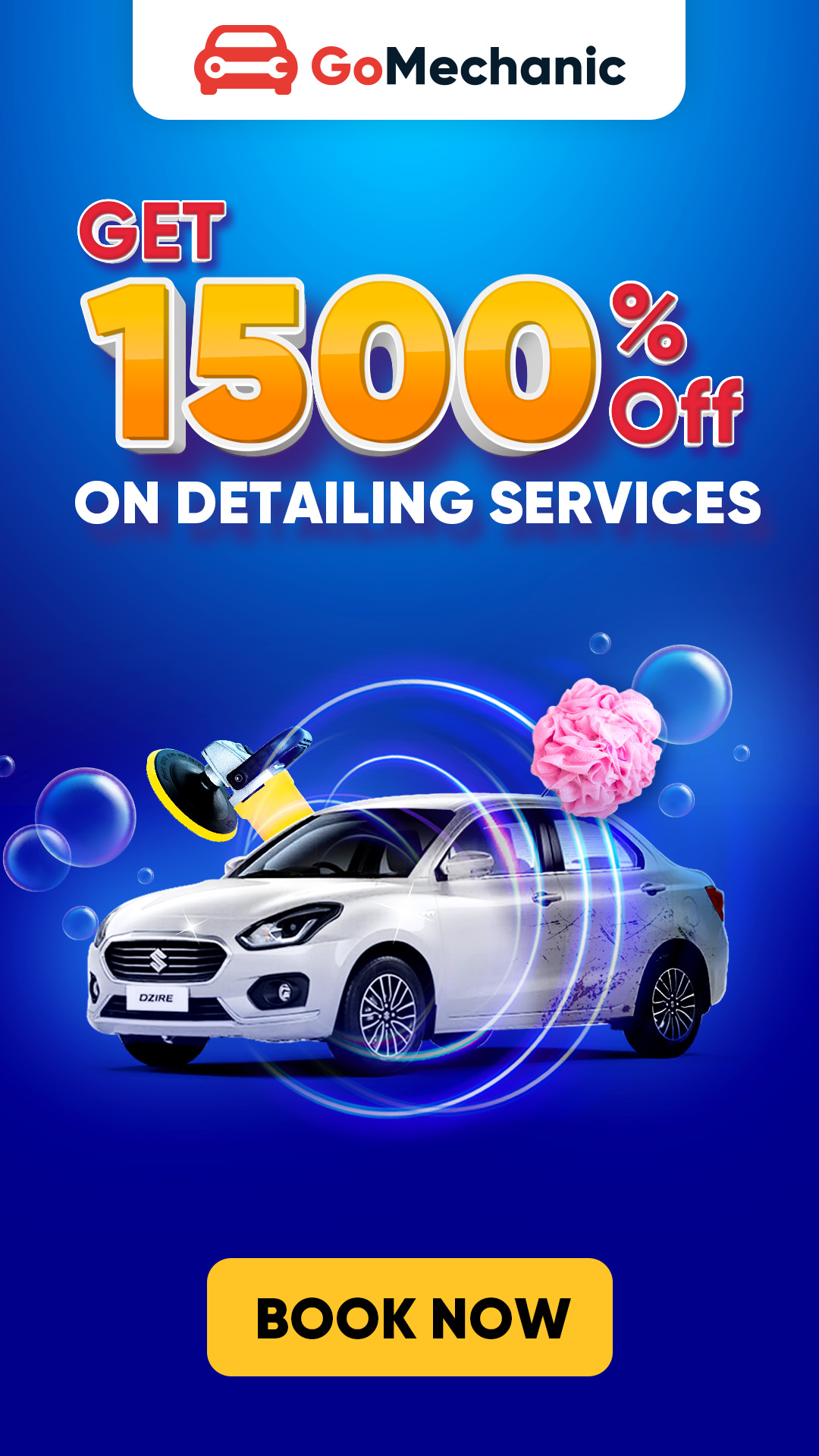 GoMechanic Miles Facebook ad from Jun 25, 2026