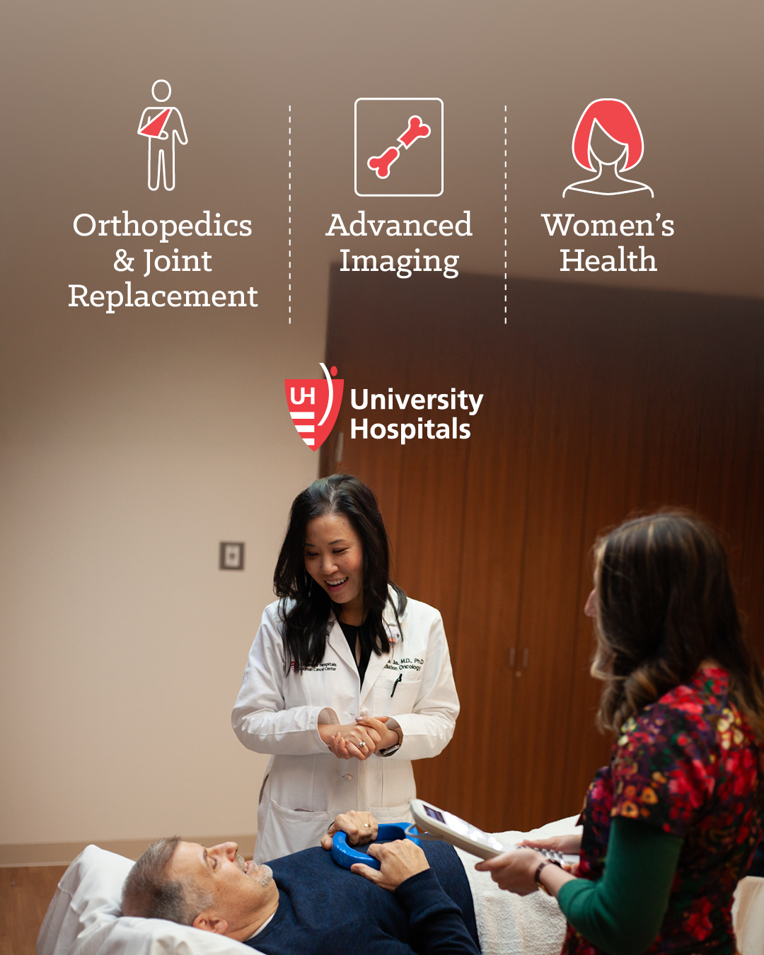 University Hospitals Facebook ad