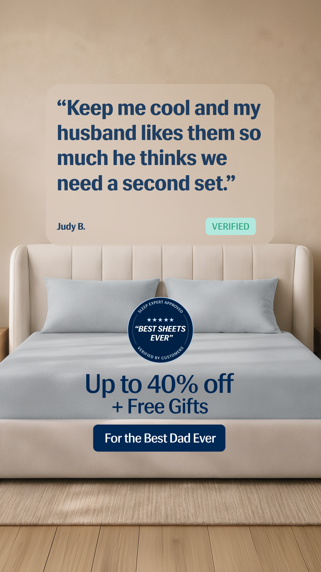 Rest Facebook ad