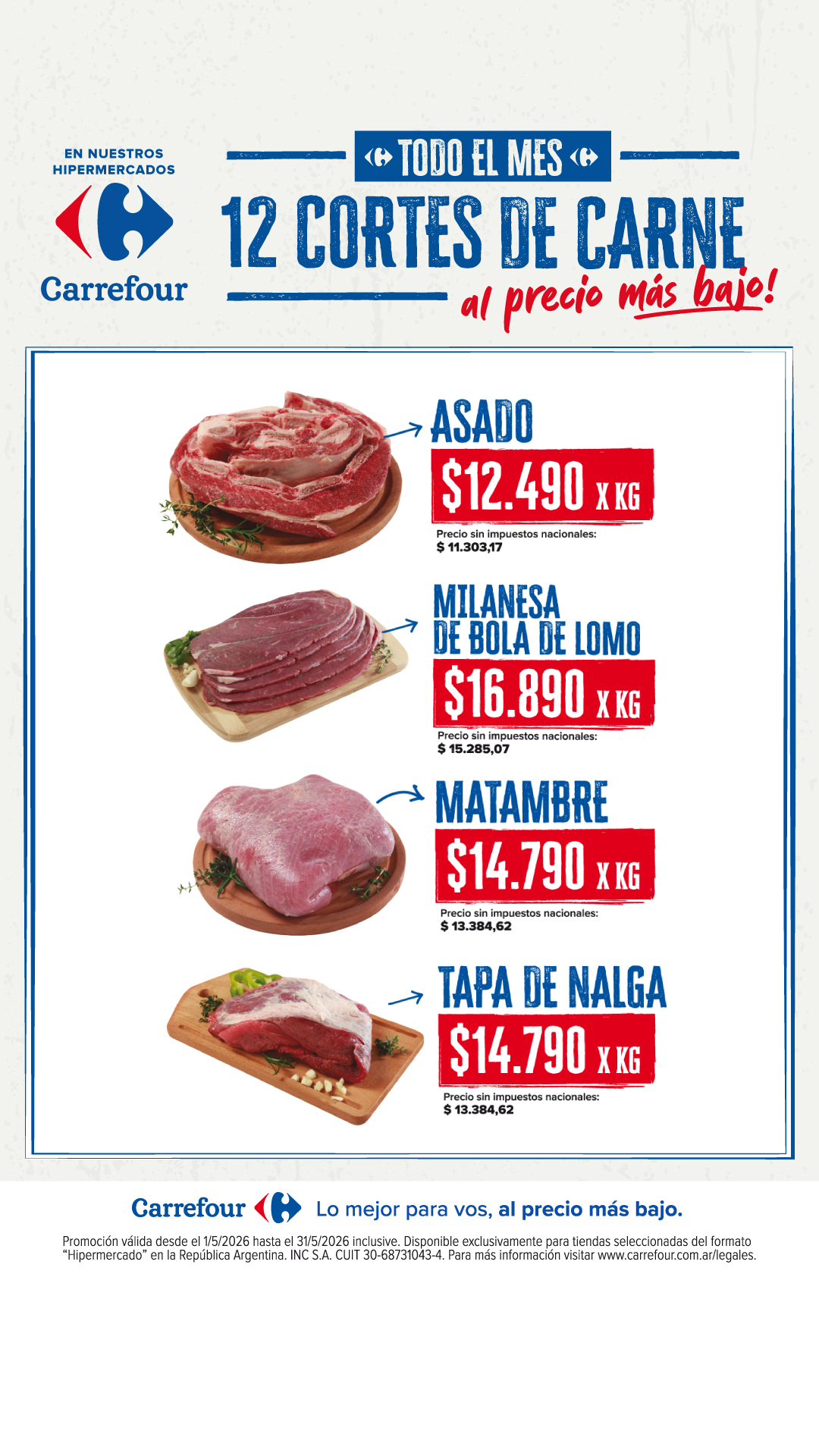 Carrefour Facebook ad