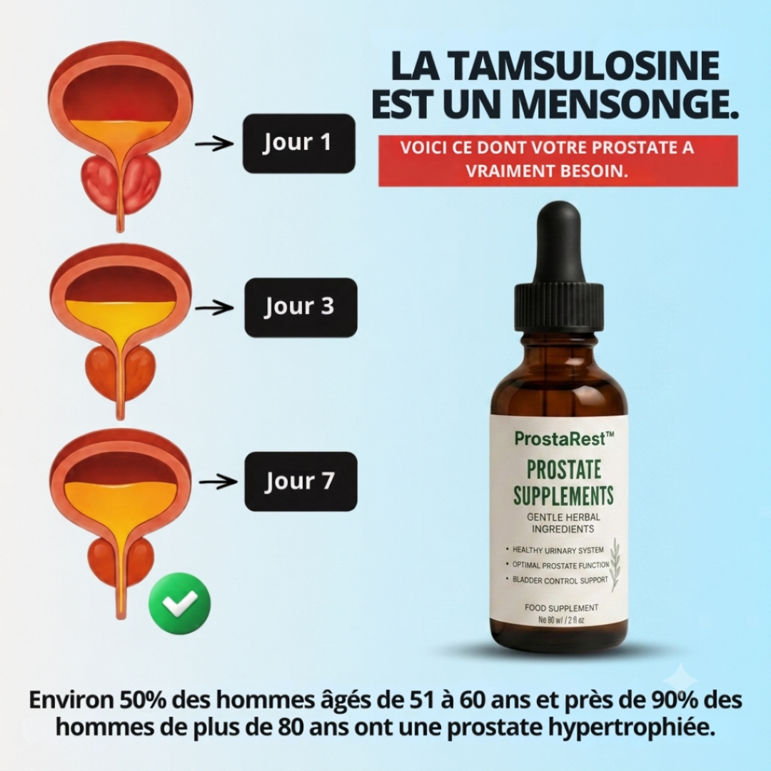 Remèdes Naturels & Vie Saine Facebook ad: Moins de passages aux toilettes la nuit