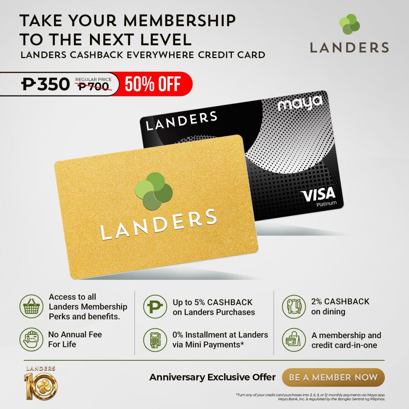Landers Superstore Facebook ad