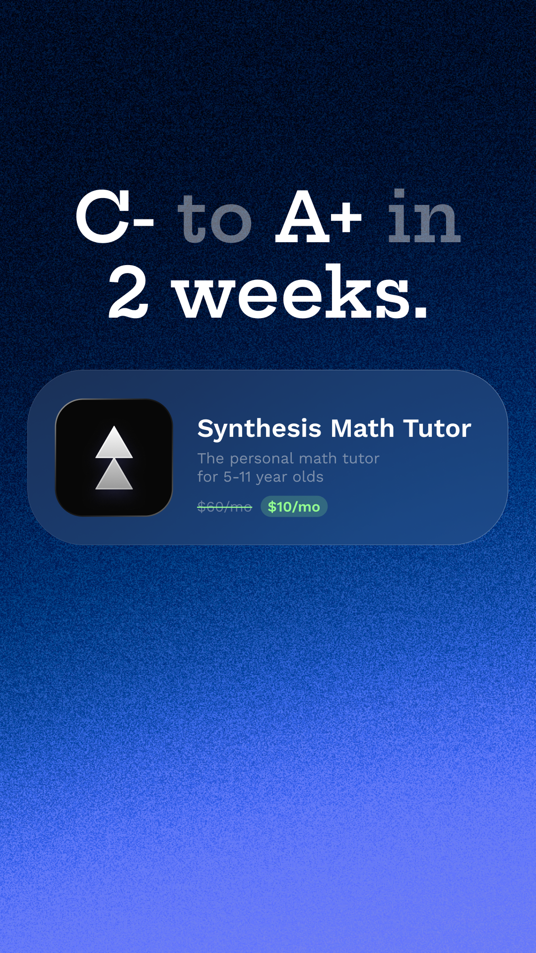 Synthesis Facebook ad
