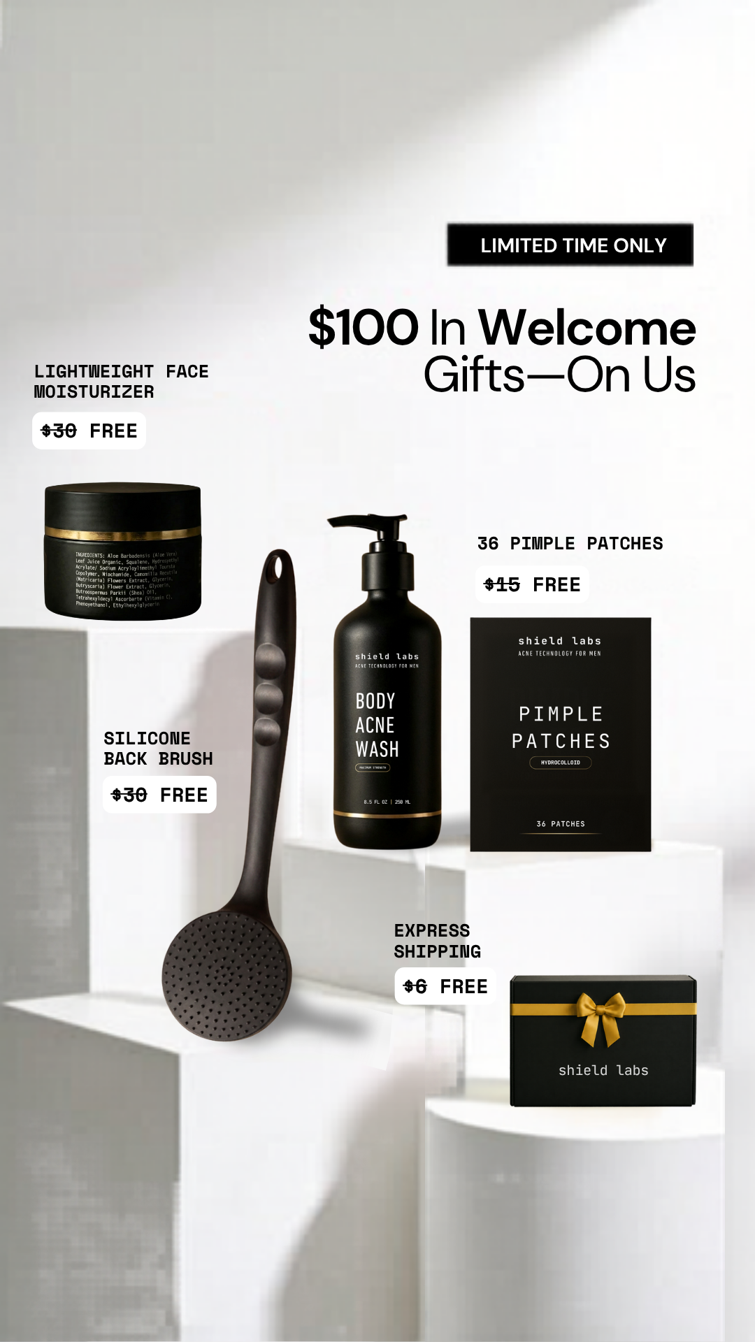 Shield Labs Facebook ad