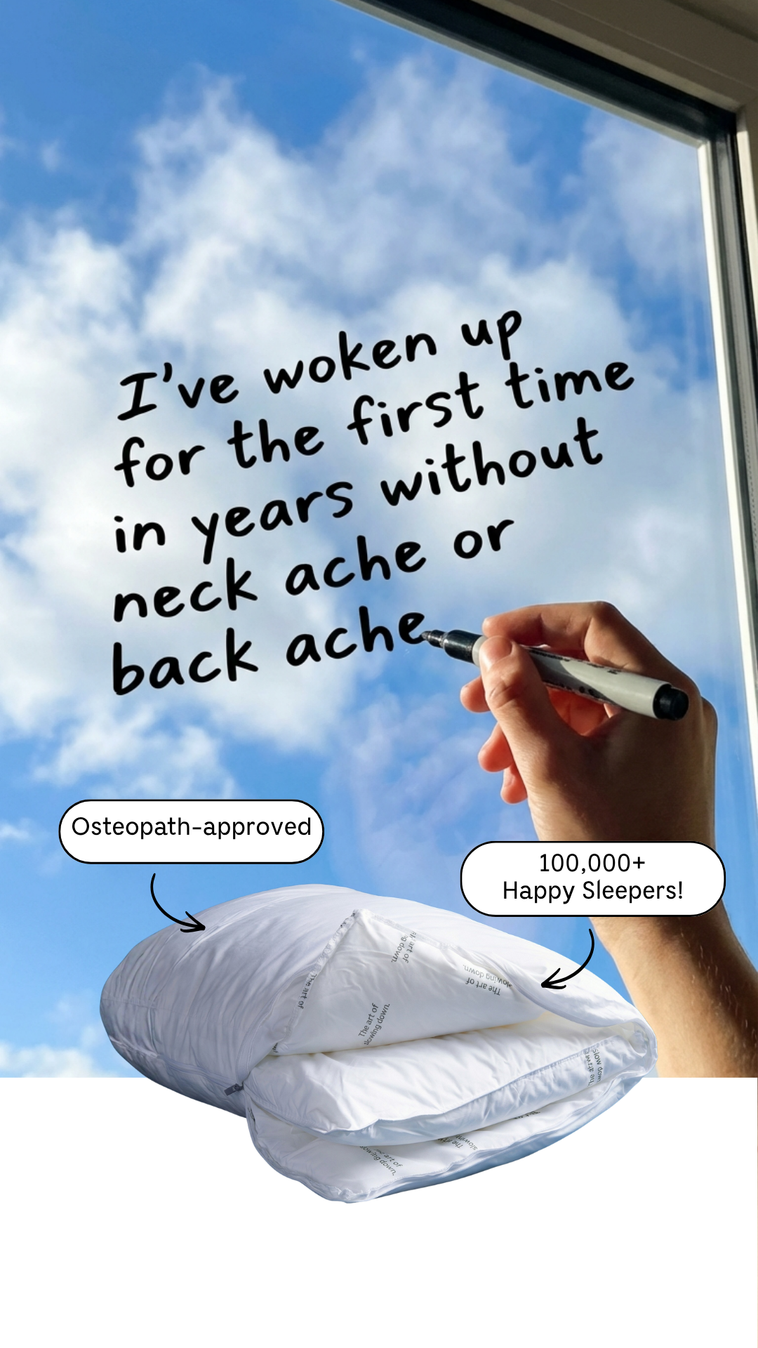 The Sleep Experts Facebook ad