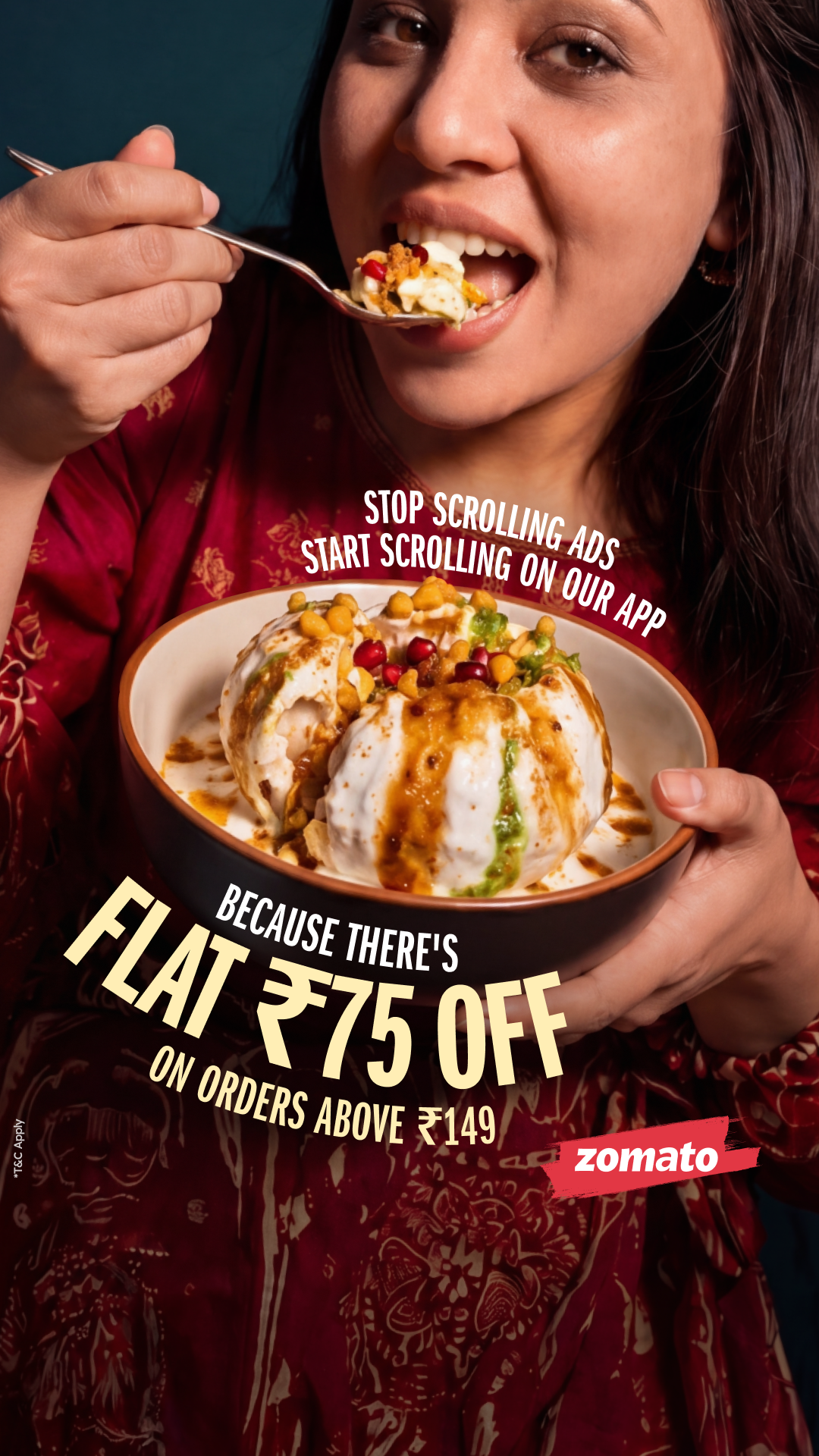 Zomato Facebook ad