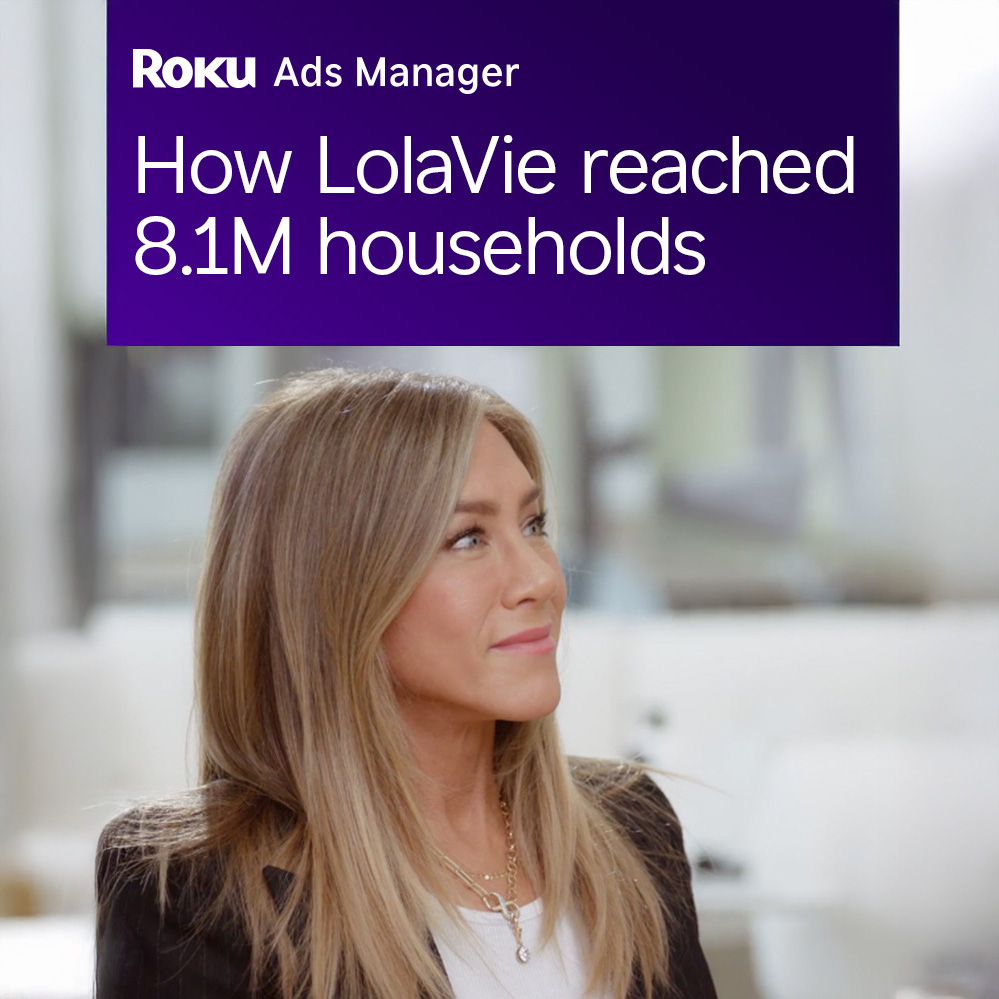 Roku Advertising Facebook ad
