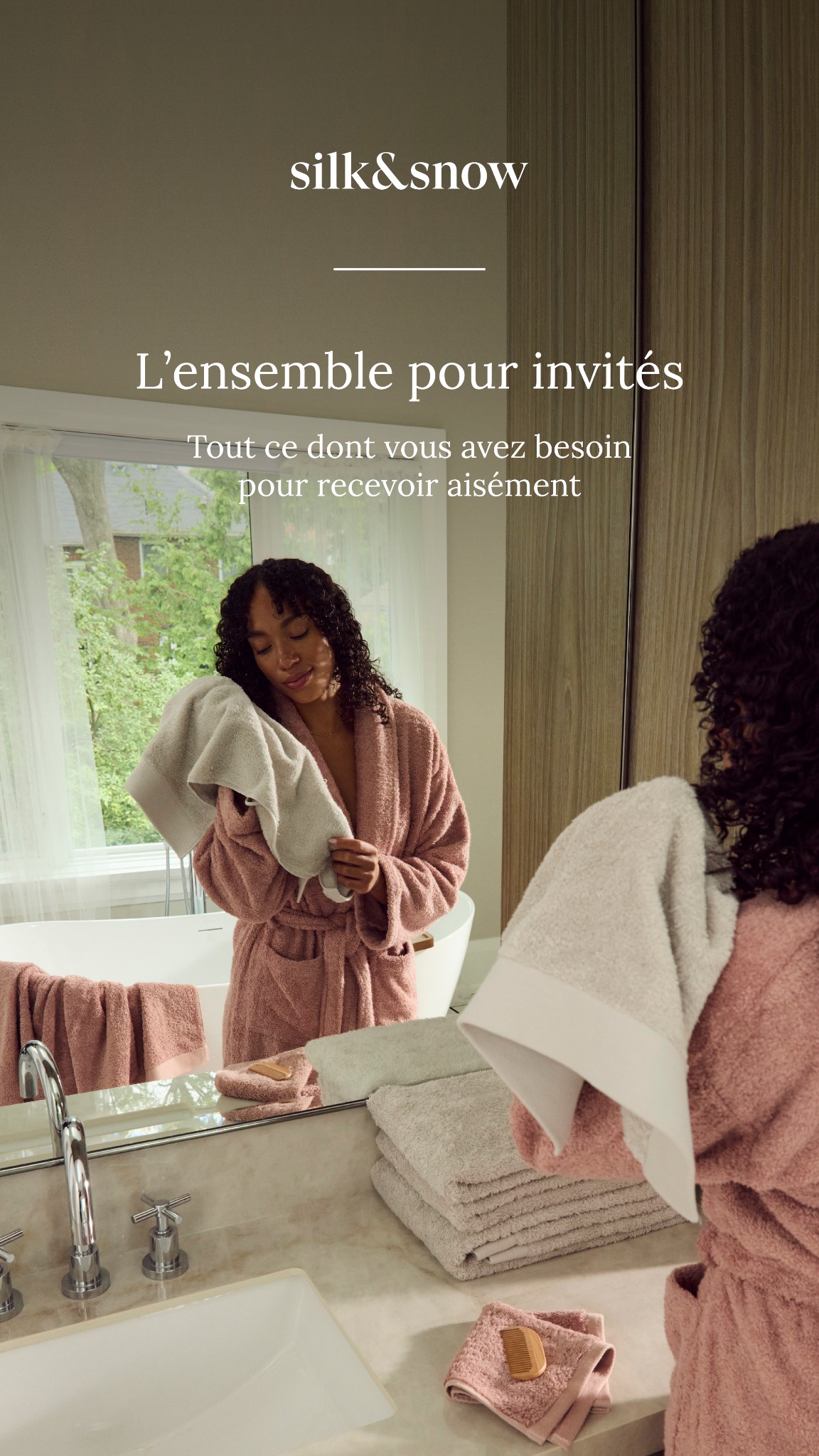 Maison Silk & Snow Facebook ad