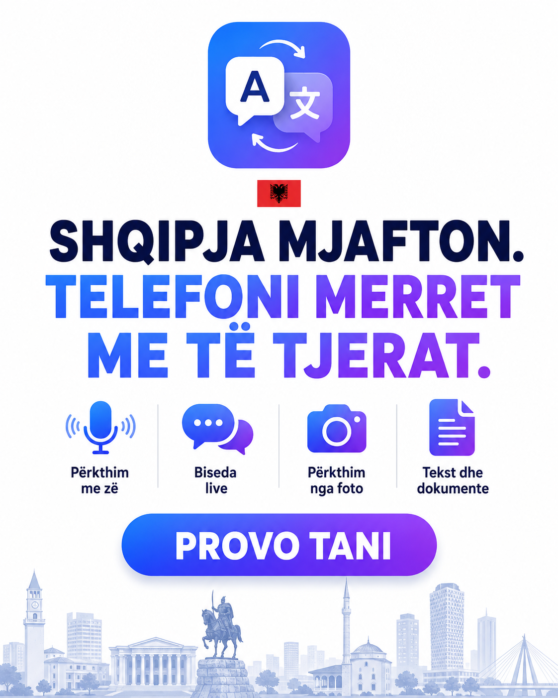 Trusted App Facebook ad: All Language Translator Fast