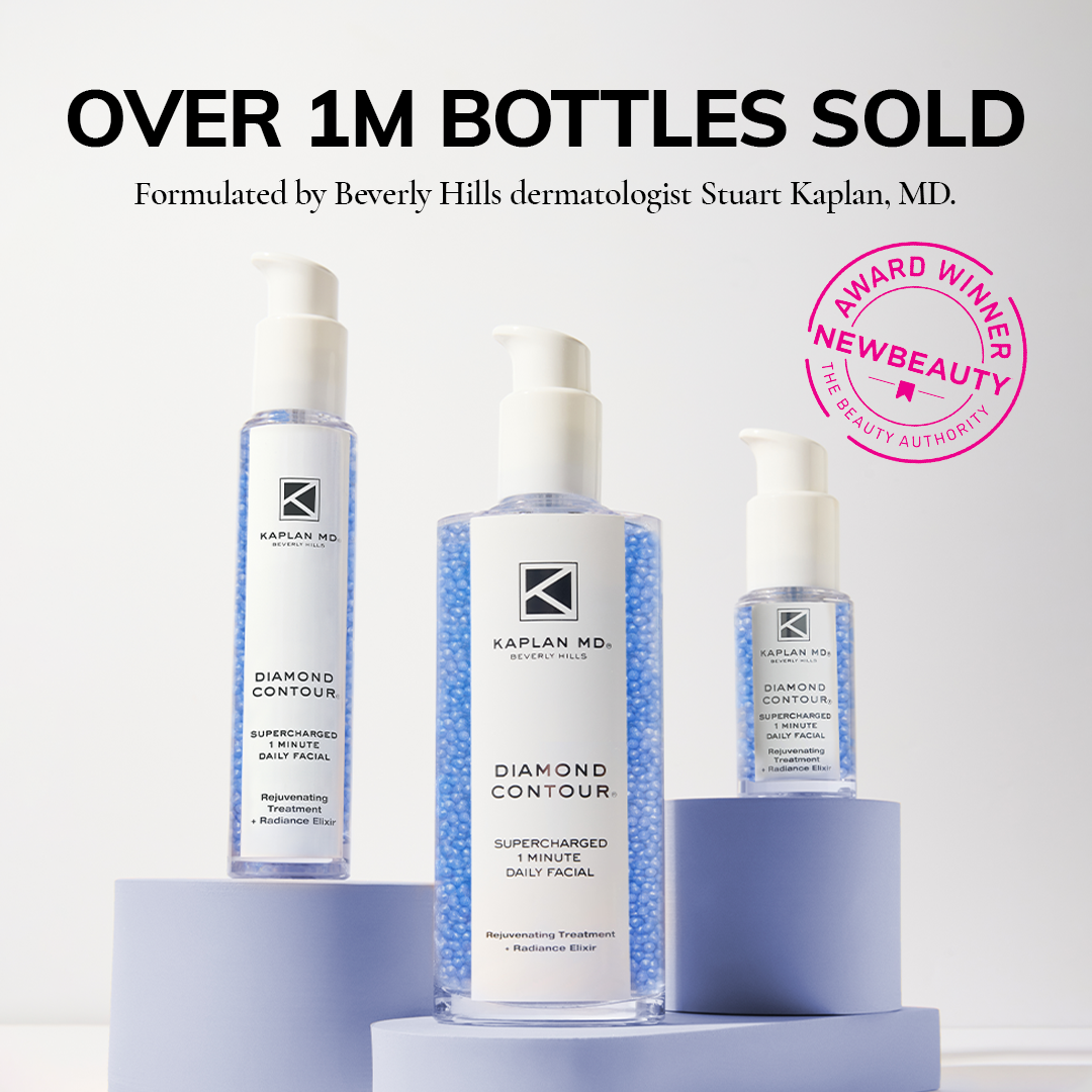 KAPLAN MD Skincare Facebook ad: Supercharged 1 Minute Daily Facial