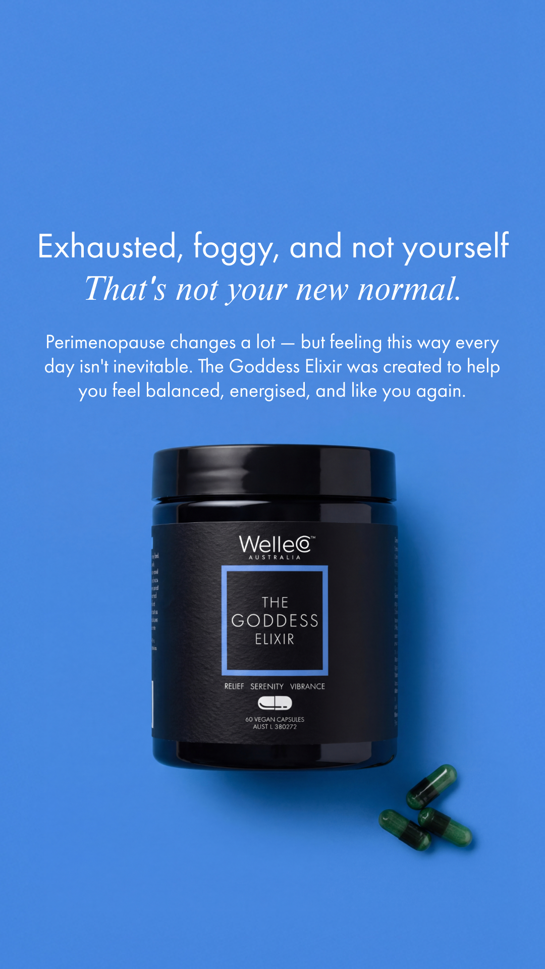 WelleCo Facebook ad