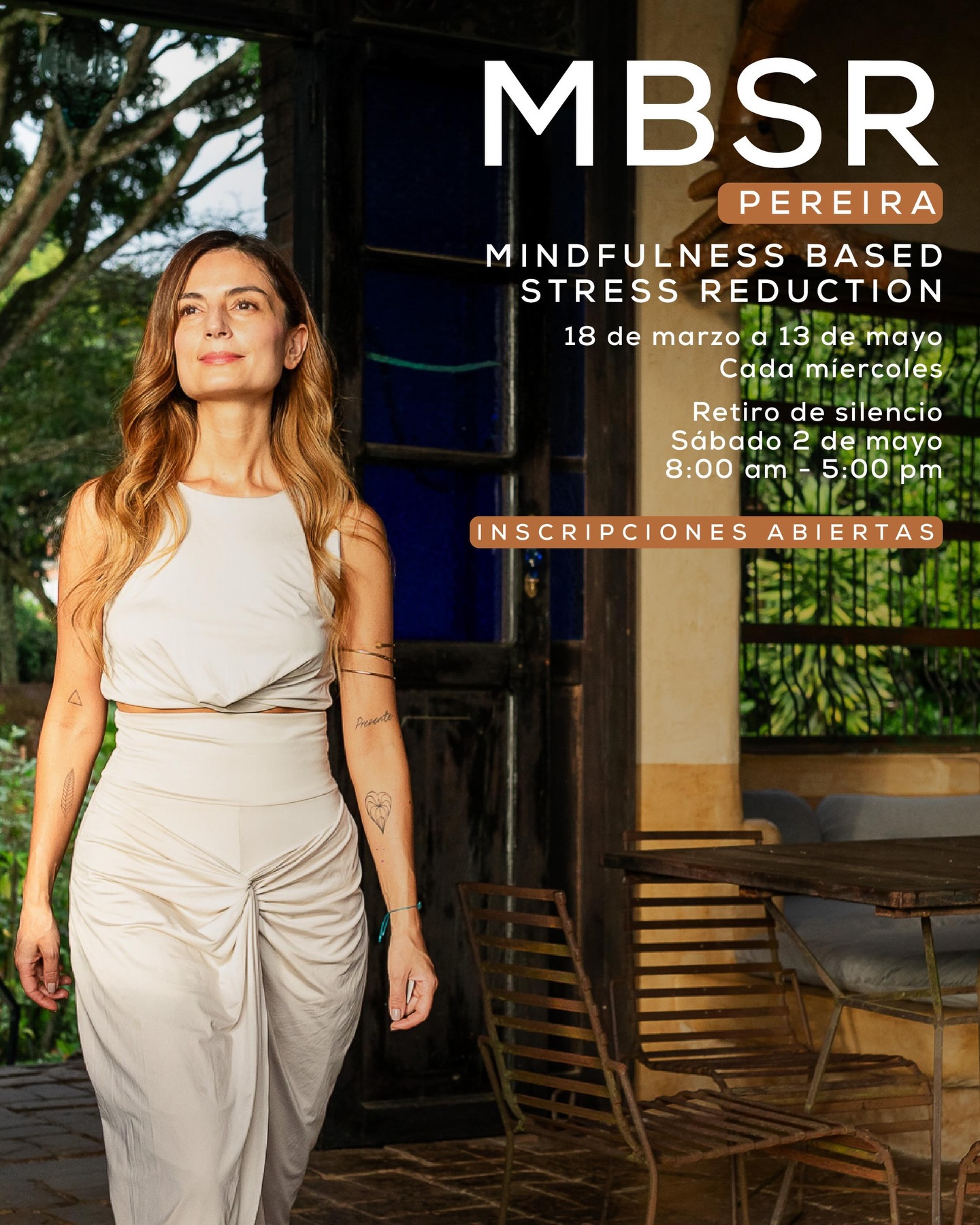 Lorena Osorio Lizarralde Facebook ad: PEREIRA! Mindfulness Based Stress Reduction es un programa…