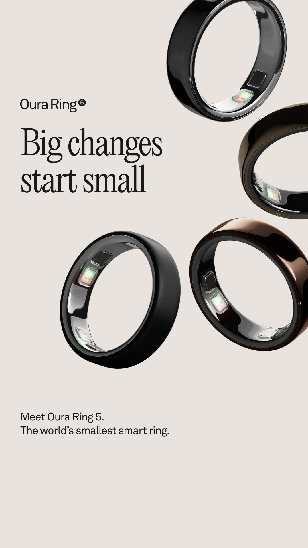 ŌURA Facebook ad