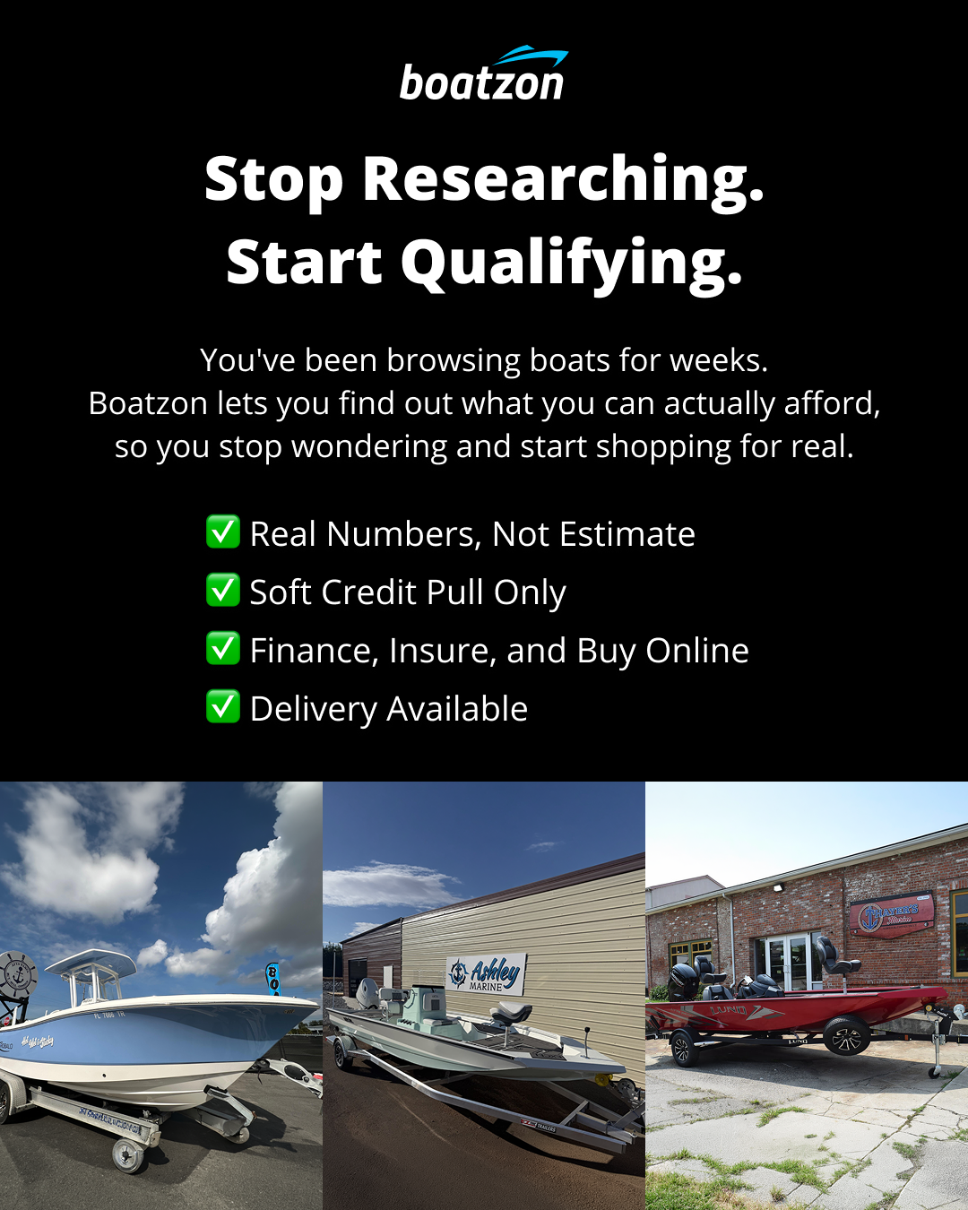 Boatzon Facebook ad
