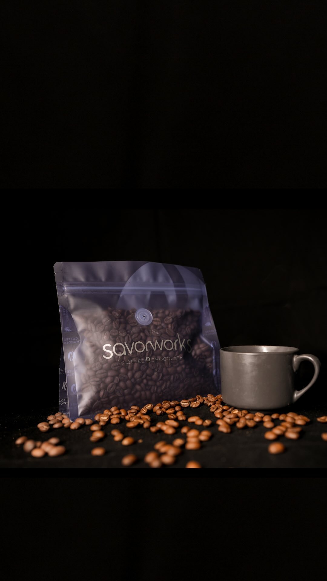 savorworksroasters Facebook ad: This Isn’t Just Coffee, It’s an Obsession!