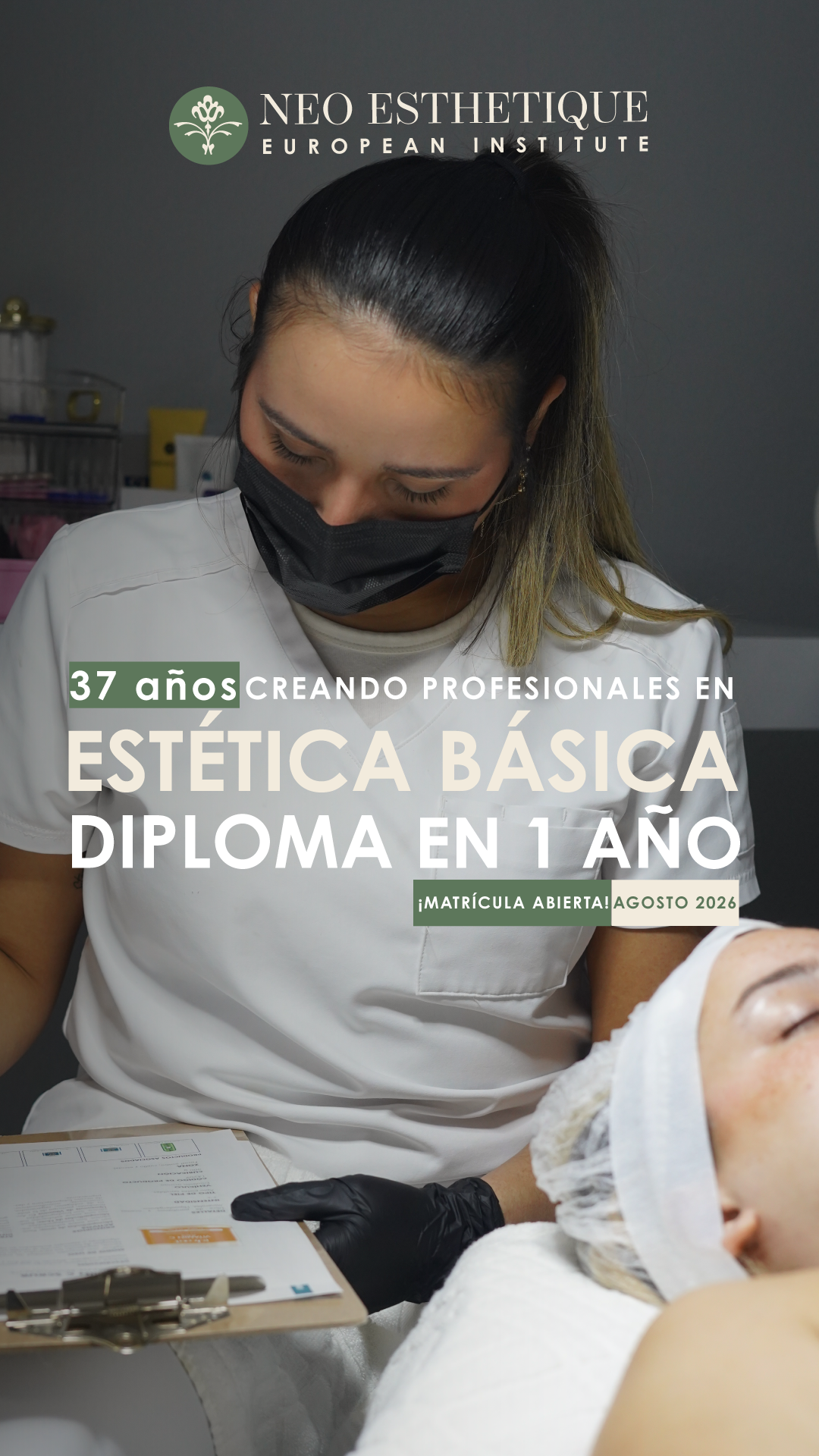 Neo Esthetique European Institute Facebook ad from Jun 11, 2026