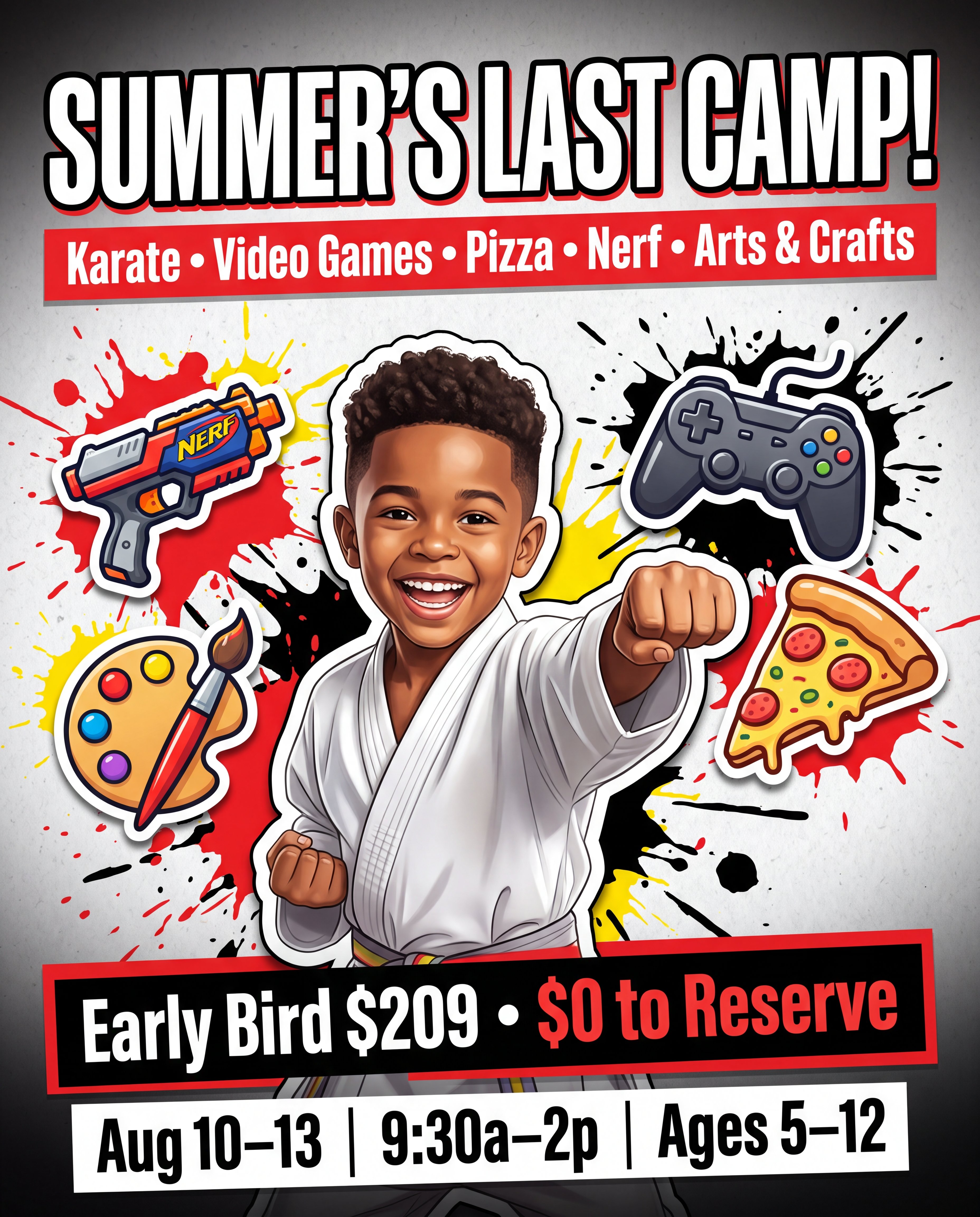 The 1-2 Punch Family Martial Arts & Fitness Center Facebook ad