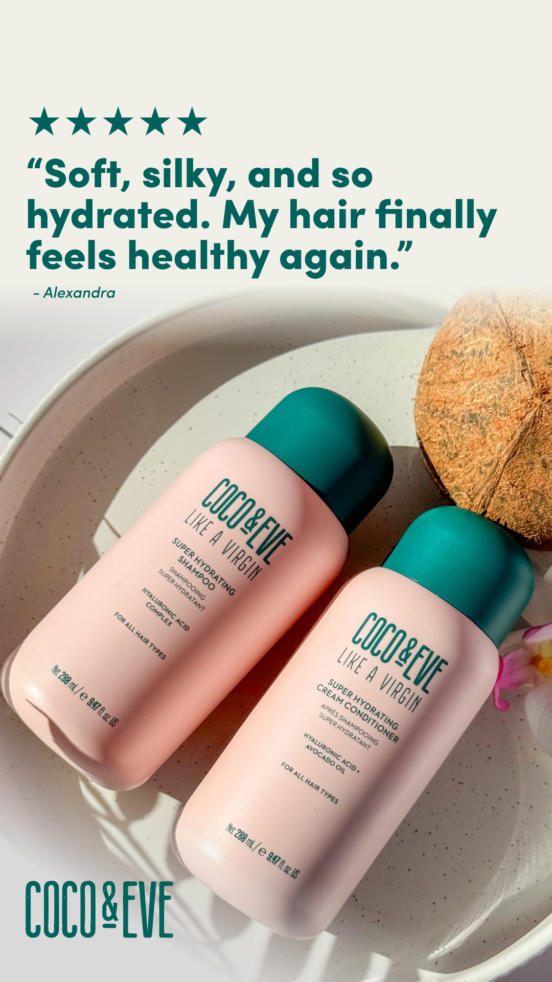 Coco & Eve Facebook ad