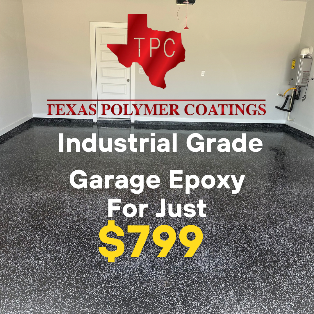 Naspro Home Remodeling Facebook ad: $799Garage epoxy coating special!