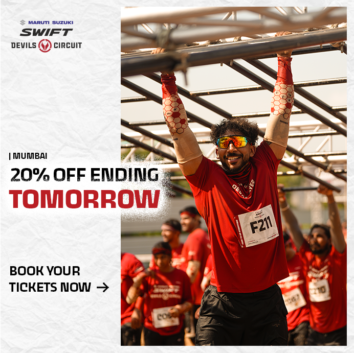 Devils Circuit Facebook ad: 20% Offer Ends Tomorrow | Book Now