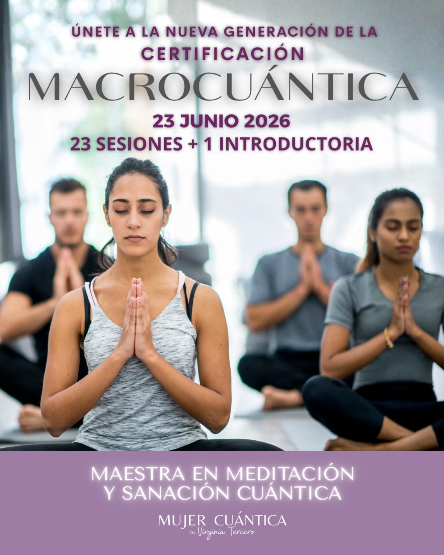 Mujer Cuántica Facebook ad: CERTIFICACIÓN MACROCUÁNTICA