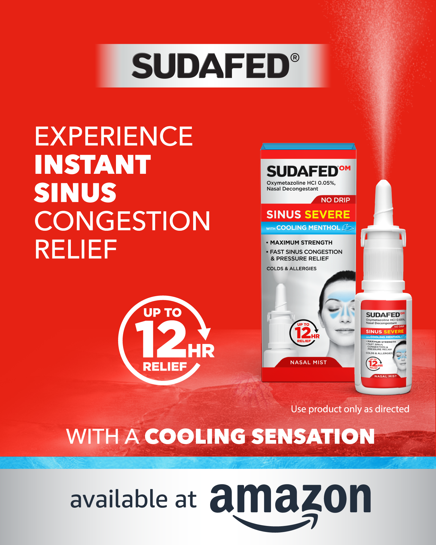 SUDAFED Facebook ad from Mar 2, 2026