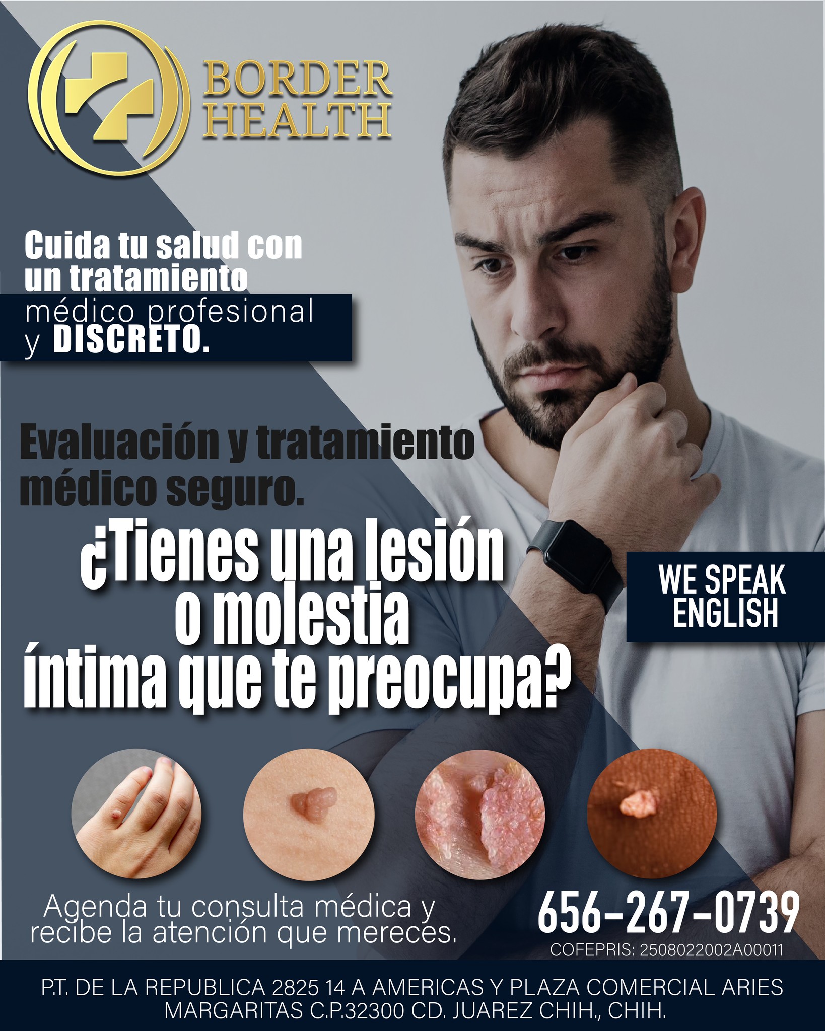 Border Health - Consultorio médico Facebook ad