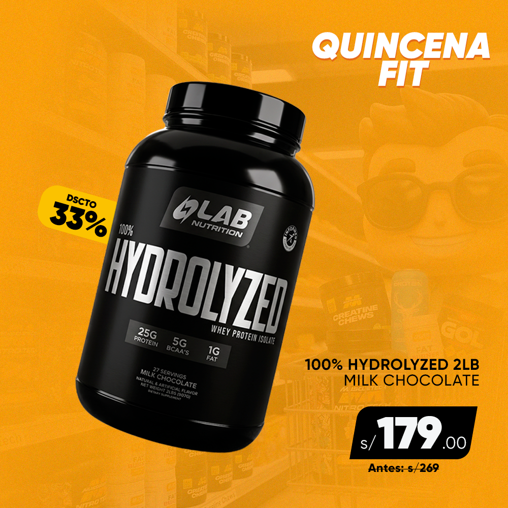 LabNutrition Facebook ad: Suplementos deportivos con descuentos de Quincena Fit…