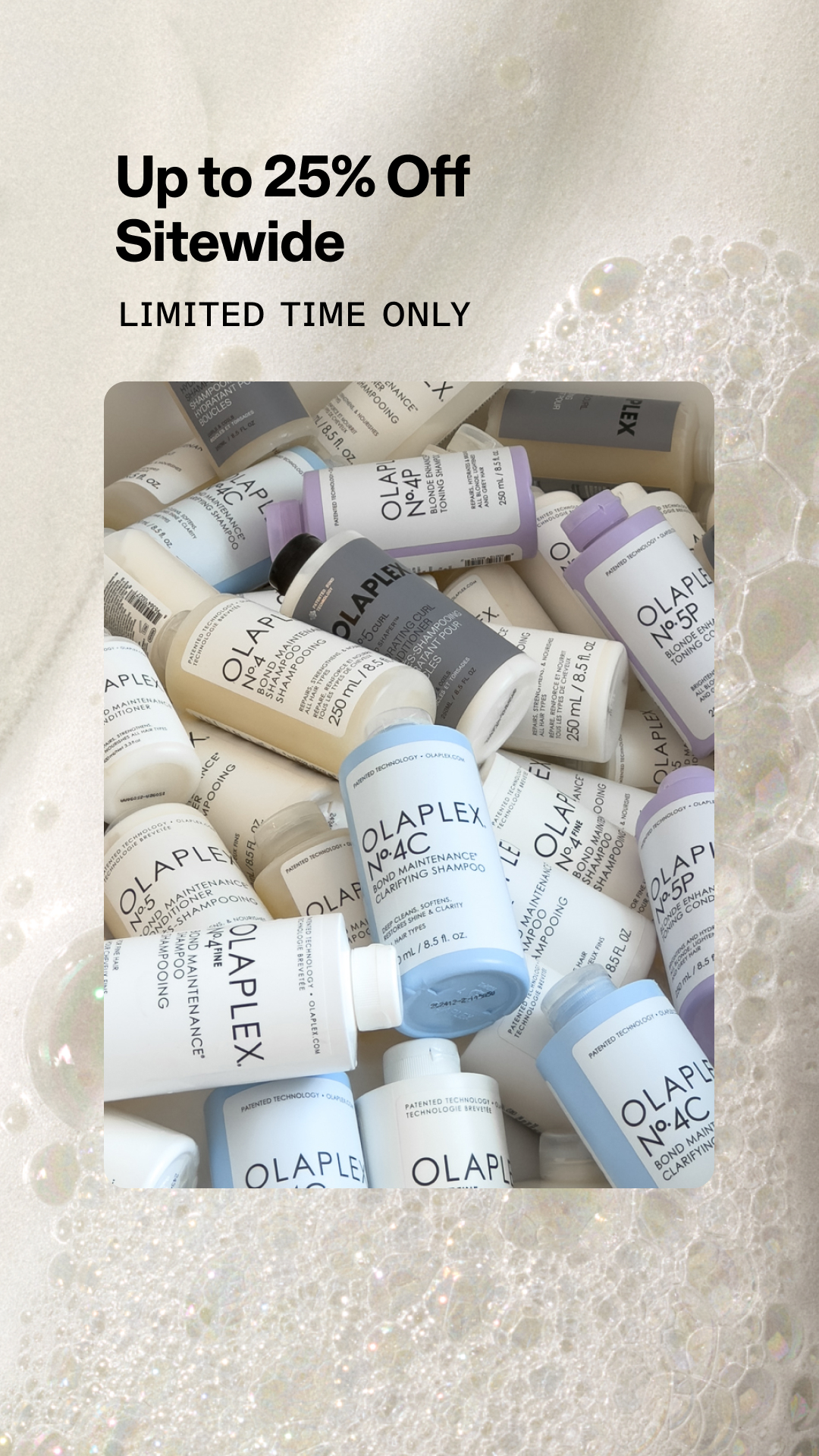Olaplex Facebook ad