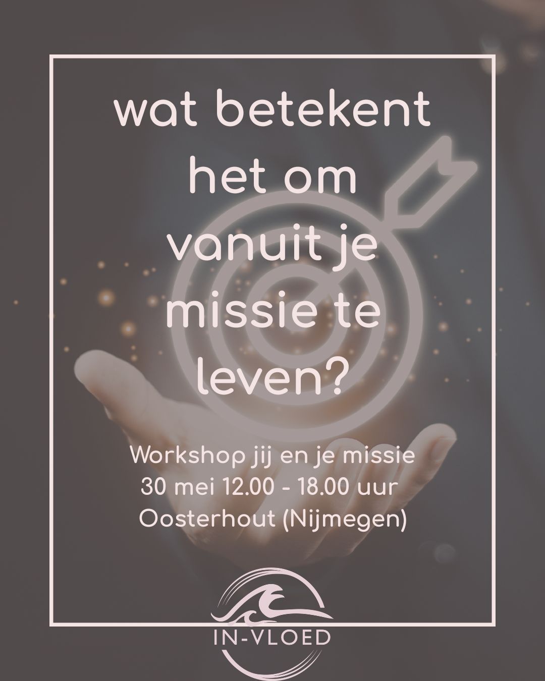 Praktijk In-vloed Facebook ad: Workshop Jij & je missie | Systemisch werken voor…