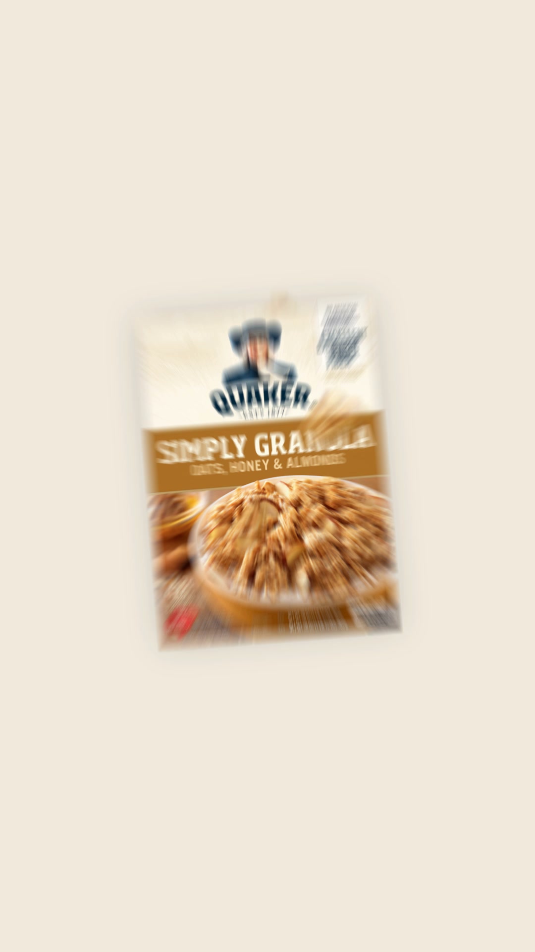 Quaker Facebook ad: Simply Delicious Crunch