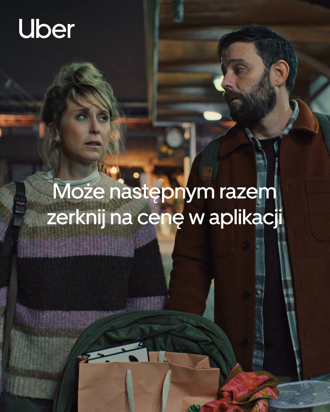 Uber Facebook ad: Bez wyrzutów