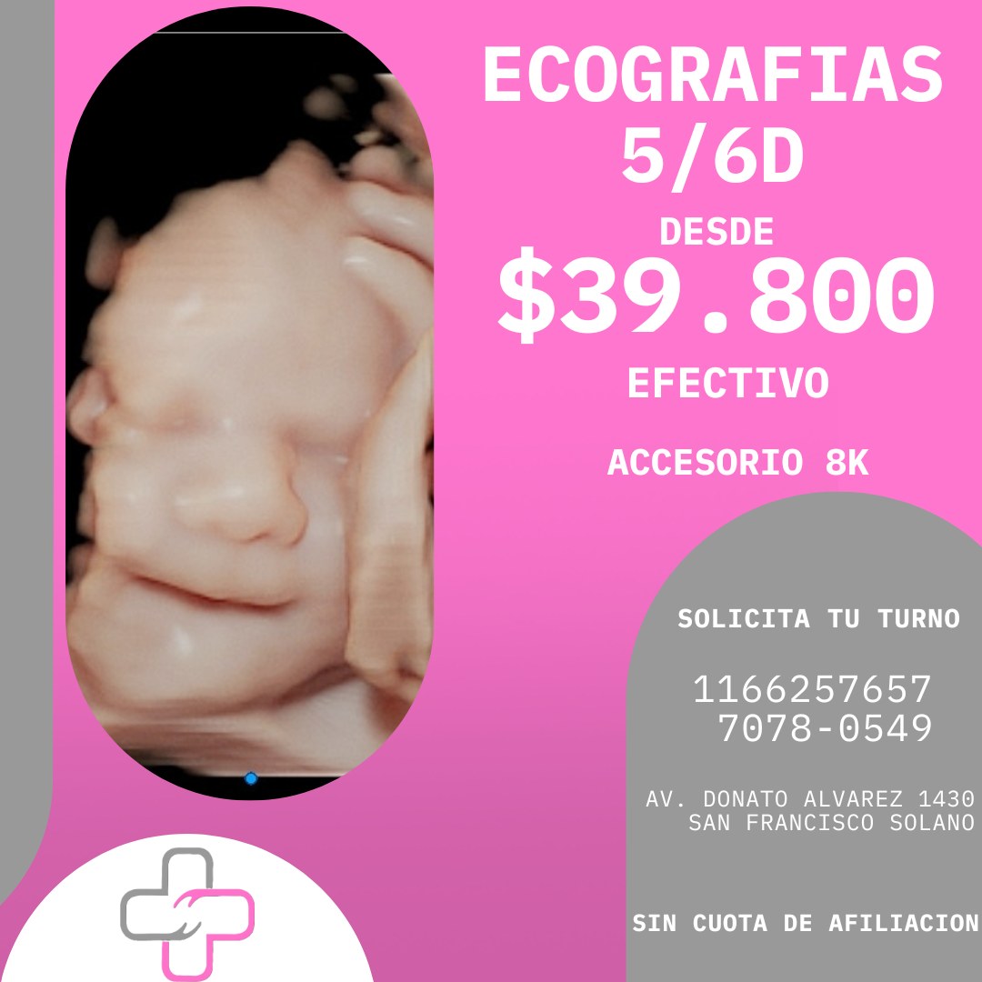 Consultorios Donato Alvarez Facebook ad: Ecografías 5D / 6D