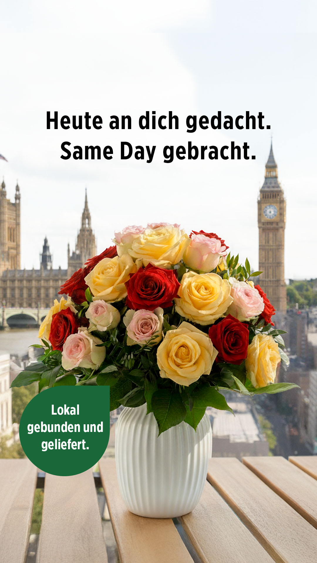 Fleurop.de Facebook ad