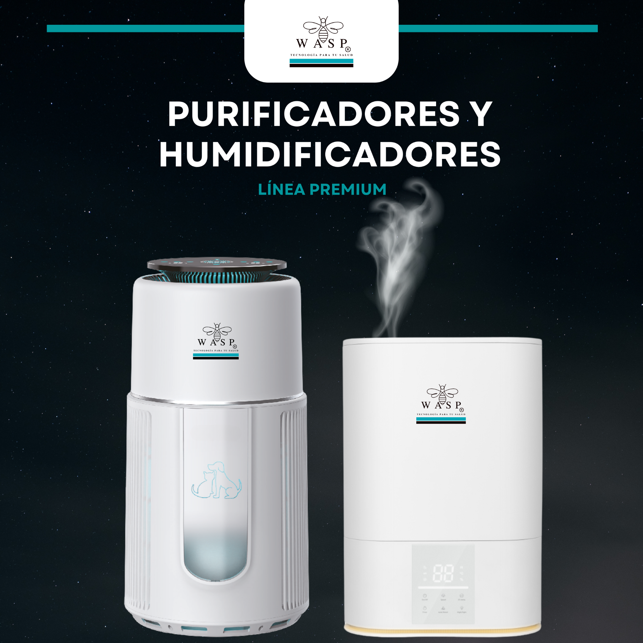 Wasp Chile Facebook ad: ¿Sabías que un aire sucio y seco puede…