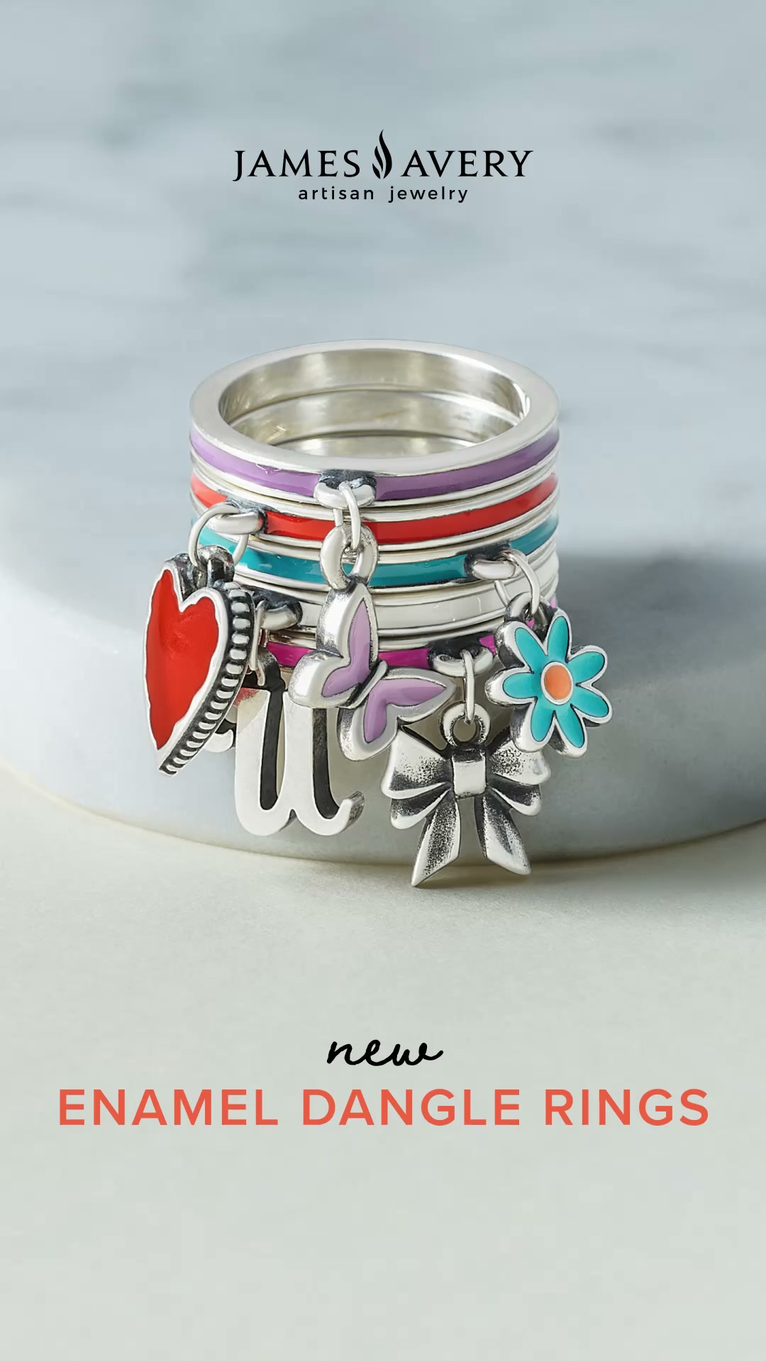 James Avery Artisan Jewelry Facebook ad: Add a little color and charm to your…