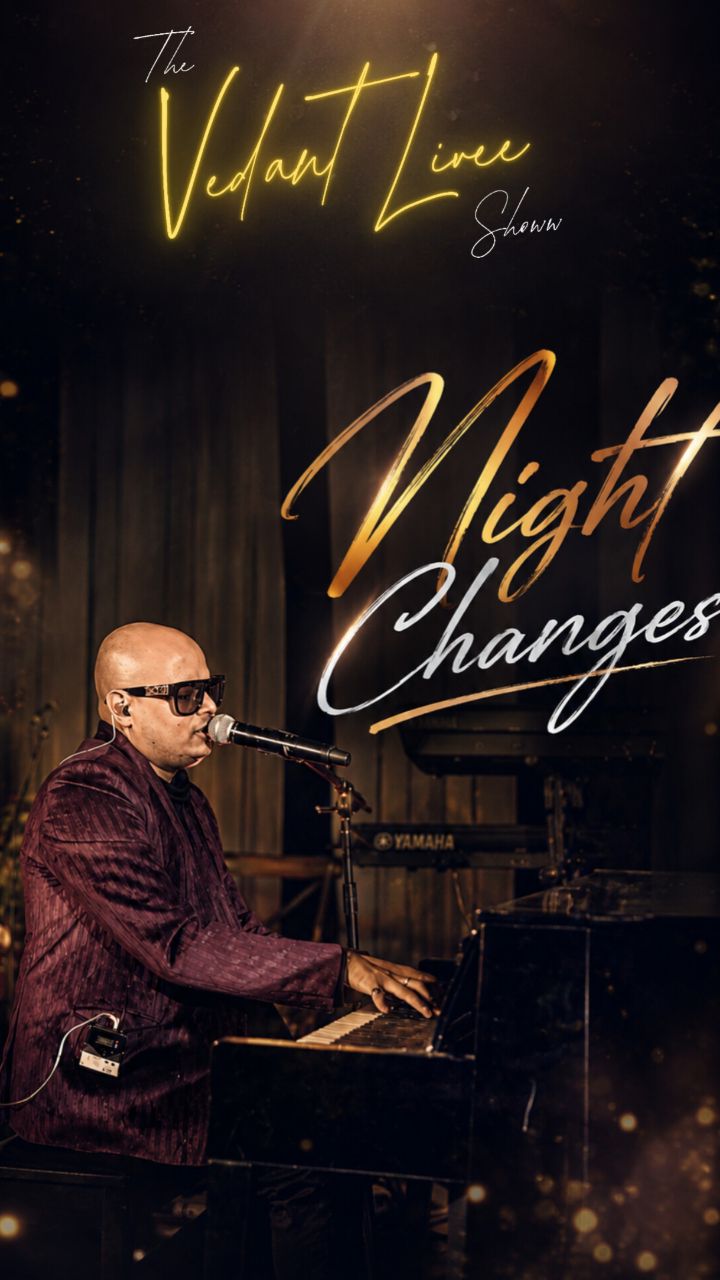 The Vedant Live Show Facebook ad: Some songs feel like a moment frozen in…