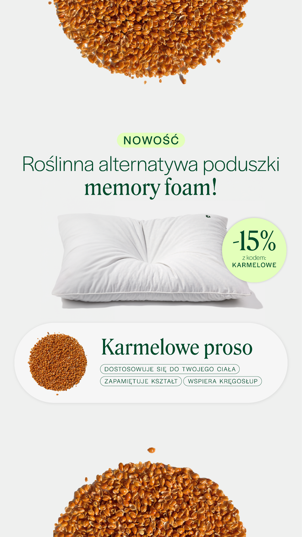 Plantule Pillows Facebook ad from May 19, 2026