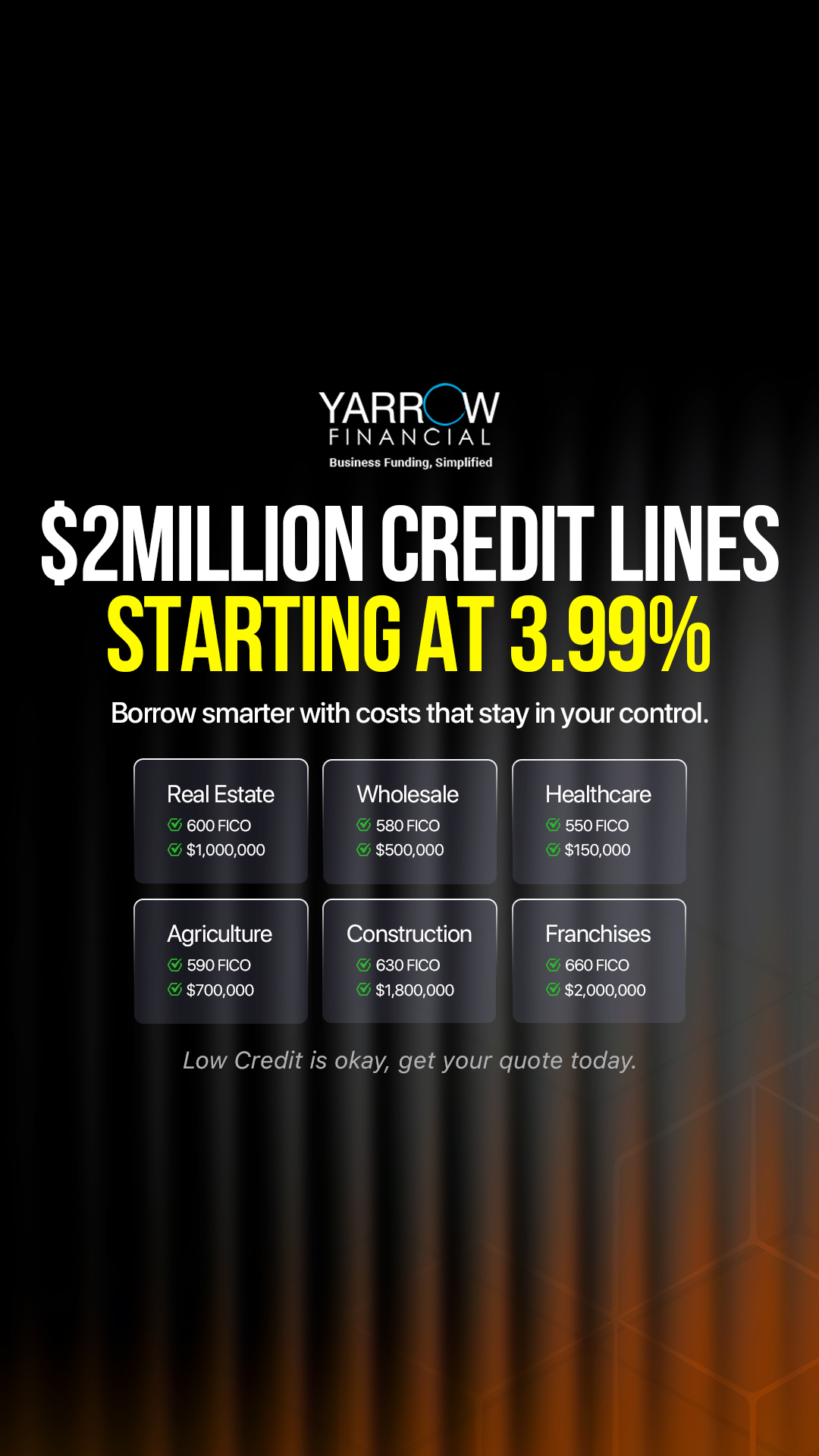 Yarrow Financial Facebook ad