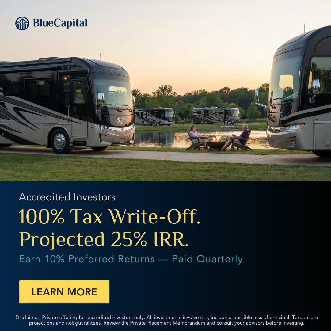 Blue Capital RV Fund Facebook ad