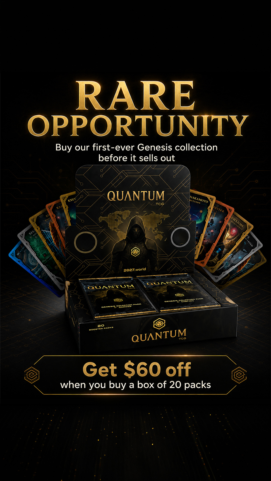 Quantum.tcg Facebook ad