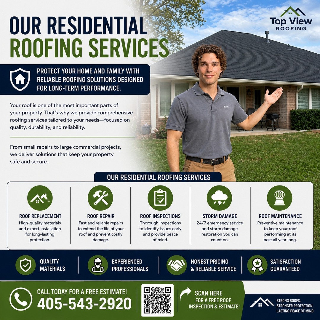 Top View Roofing Facebook ad