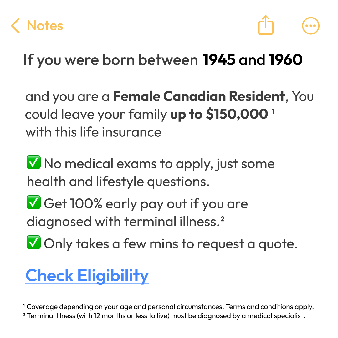 Seniors Choice CA Facebook ad