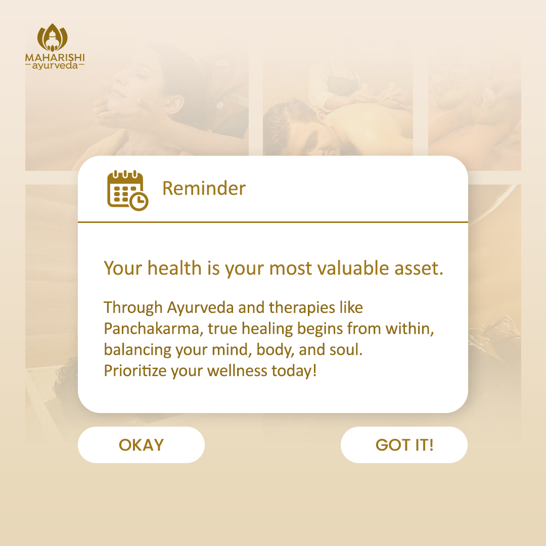 Maharishi Ayurveda Hospital Facebook ad