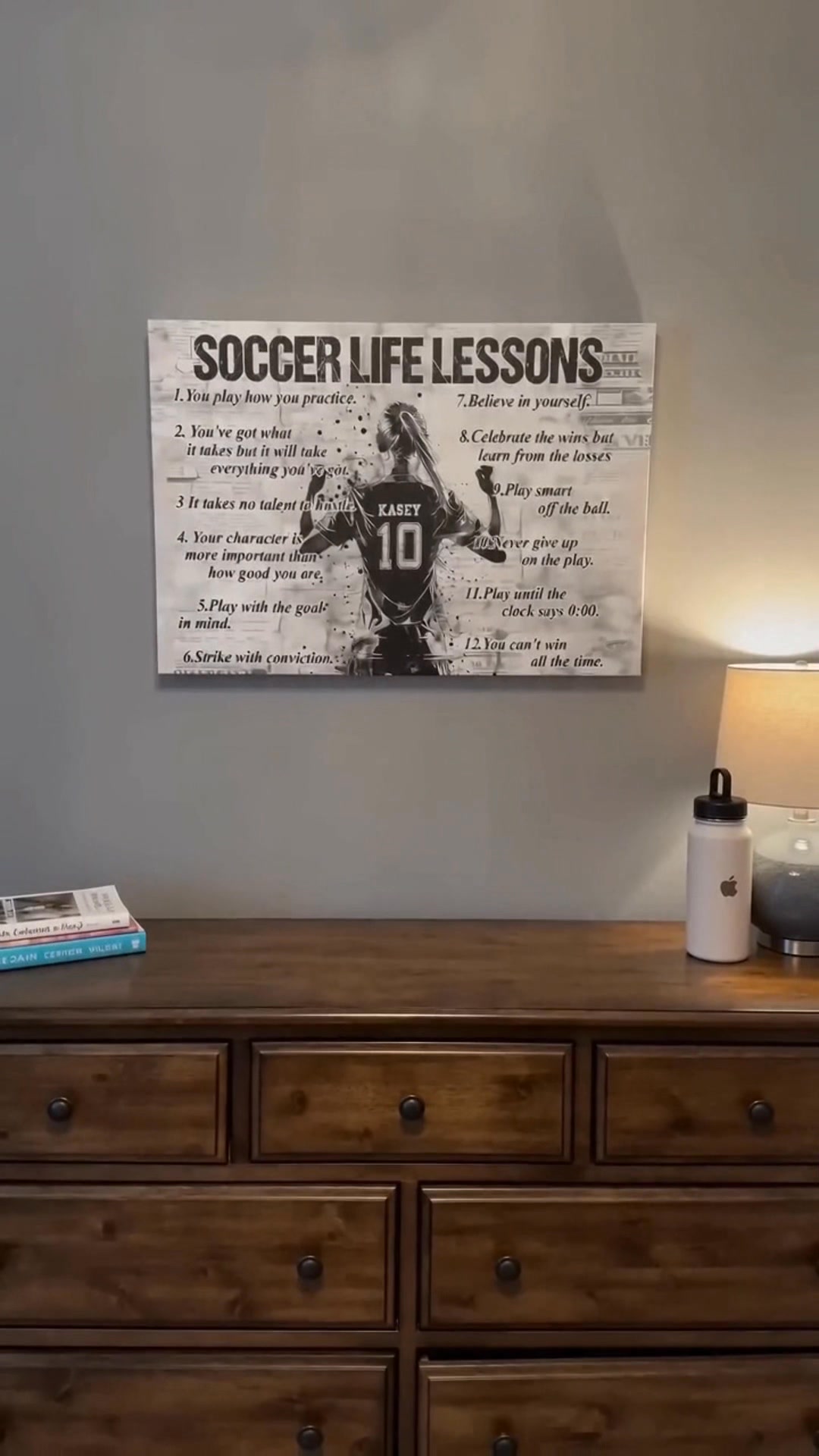 Prints10 Facebook ad: To My Favorite Player: 12 Lessons for Life